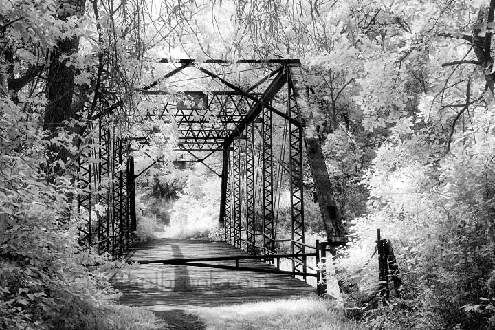 Old bridge, Port Crescent State Park, Port Crescent, Michigan